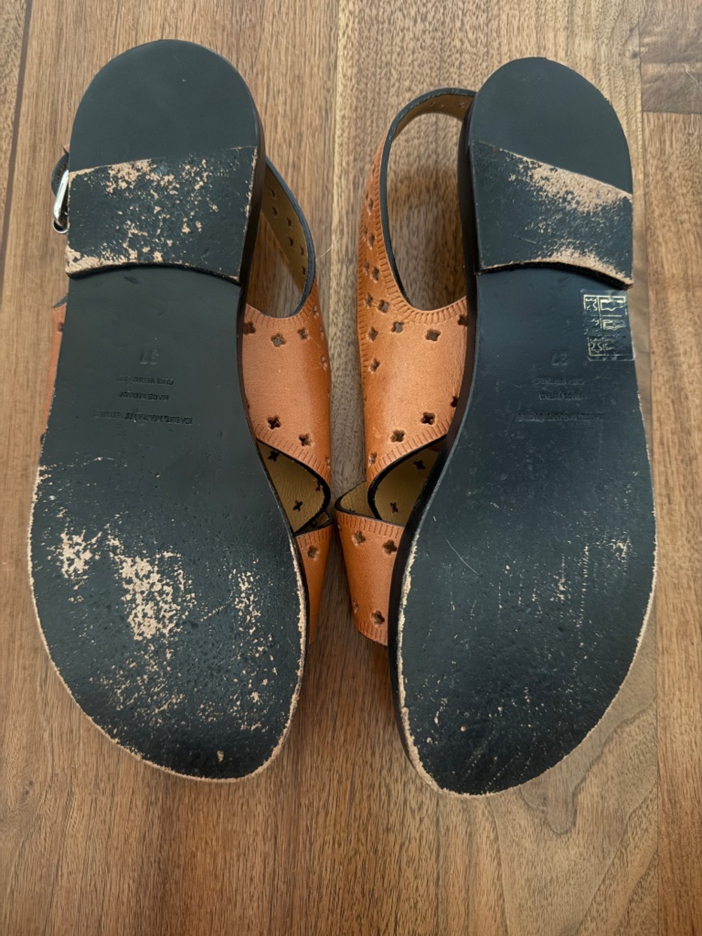 Isabel Marant Etoile, brown leather sandals, size 37, like new - Picture 3 of 3